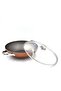 Ultra 24Cm Kadai With Glass Lid And Pan Holder - 5