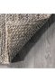 Jute White Rectangular Carpet Ultra Soft Area Carpets For Bed Room Living Room And Dining Room Anti-Slip Floor Carpets Easy To Clean Made In India Grey 150 X 220 Cm - 6