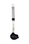 Gravy Ladle Nylon Head Silver/Black/Beige 17.02x4.06x0.51cm - 3