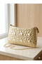 Women's Star Embroidered Chain Strap Baguette Shoulder Bag Women's Shoulder Bag - 6