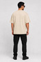 Unisex Oversize T-Shirt Men's Adult T-Shirt Basic T-Shirt Crew Neck Plain Print Short Sleeve Summer Combed Cotton T-Shirt - 2