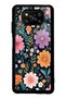Xiaomi Poco X3 Glossy Phone Case with Flowers Design