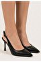Runandchic Kentay Women's Thin Heeled Pointed Toe Black High Heels - Stylish and Elegant