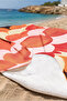 Geometric Retro Wave Beach Towel-Bohemian Pink Orange Pool Sea Bath Quick Drying Seaside Cover - 3