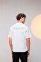 DARK SOIL | Oversized Basic T-shirt in Cotton White - 4