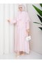 Cape Detailed Blouse & Skirt Tulle Modal Hijab Set Rc9055