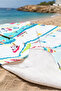 Lighthouse Ship Marine Boys' Beach Towel - Blue Nautical Cute Pool Bath Seaside Cover-Up - 5