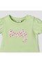 Pack of 2 Crew Neck Ruffle Sleeves T-shirt with Heart Print - 5