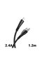 Cablu Lightning Seria Mamba Negru