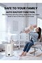 5L Humidifier and Diffusers with Aroma Therapy, Cool Mist Air Humidifier F628S white - 8