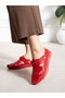 Raven Red Genuine Leather Women's Sandals - 3
