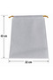 12 Pieces Gray Drawstring Shoe Storage Bag Travel Pouch Multipurpose Closet Drawer Suitcase Organizer - 3