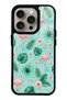 iPhone 15 Pro Tropical Flamingo Design Glossy Phone Case