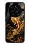 Realme 12 Golden Koi Elegance Design Glossy Phone Case