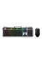 F2023Combo Wired Membrane Gaming Keyboard and Mouse | Black
