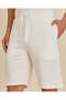 Men Ivory Plain Shorts - 4