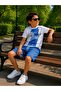 Patterned Shorts Boys' Set 202602 - 4