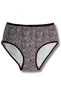 Women's 6-Piece Cotton Lycra Towel Mesh Detailed High Waist Panties Set 2186 - 2