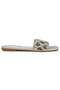 Deal Ladies Flat Sandal Silver - 3
