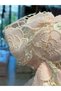 Girl's Evening Dress - Lace and Embroidery Detailed - Pink - 5