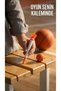 Ball Throwing Ballpoint Pen Toy – Fun Basketball Ball Pen 18.5 cm - 4