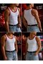 Men's Halter Collar Athlete Lycra Undershirt - 2