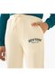 Typographic Print Joggers with Drawstring Closure and Pockets - 4