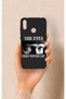 Huawei Y7 2019 Compatible Ataturk Eyes Patterned Silicone Case
