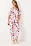 Women's Teddy Bear Printed Pajama Set White
