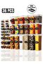 36 Pcs Airtight Food Storage Container with Lids Set, Kitchen & Pantry Organization, BPA Free, Plastic Canisters with Durable Lids Ideal for Cereal, Flour & Sugar, With Labels and Marker
