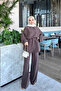 Brown Shirt and Trousers Modal Suit - 2