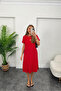 Comfortable and Stylish Women's Short Sleeve Loose Viscose Dress