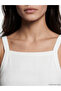 Lcw Vision White Square Collar Rope Strap Women's Tank Top - 4