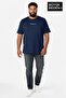 Men's Large Size Medium Brooklyn Printed 3Xl-6Xl Crew Neck T-Shirt Spr26Bts510-8