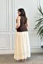 Daisy Embroidery Detailed Skirt - 8