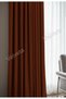 Modern Series Plain Pleated Velvet Textured Background Curtain Tile - 4