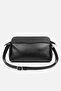 Women's Leather Look Portfolio Bag with Adjustable Strap Daily Shoulder Bag - 5