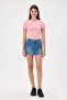 Queen Stone Printed Crop Baby Tee - 3