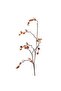 Artificial Single Stem Pomegranate Fruit Spray H102cm - Red - 4