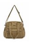 Women's Faux Leather Large Volume Shoulder and Crossbody Bag Si-11 - 3