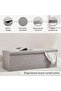 Halden Storage Ottoman 110x38x38cm-grey - 5