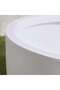 Estella Polyresin Planter 54x54x36cm- White - 3