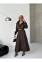 Women's Denim Jeans Long Dress - 3