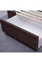 OLYMPIA BASE VELVET BROWN 140X200 CM - 3