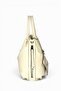 100% Genuine Leather Women's Beige Soft Hand and Shoulder Bag - Handmade Italian Style Crossbody Model - 3