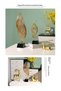 Gold Home Decorations Metal Personality Abstract Craft Ornaments Unique Handcrafted Metal Desktop Ornament - 5