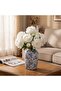 White Peony Artificial Flowers | 5PCS for Home & Office Decor - 7