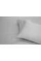 2-Piece Hotel Soft Pillow Set Polyester White 50x75cm - 2