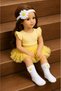 Baby and Children's Knee-High Socks and Daisy Bandana Set - 2