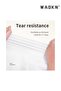 3 Piece Travel Disposable Bedding Set, SMS Material Single Disposable Bedding Sheets for Travel & Camping - 4